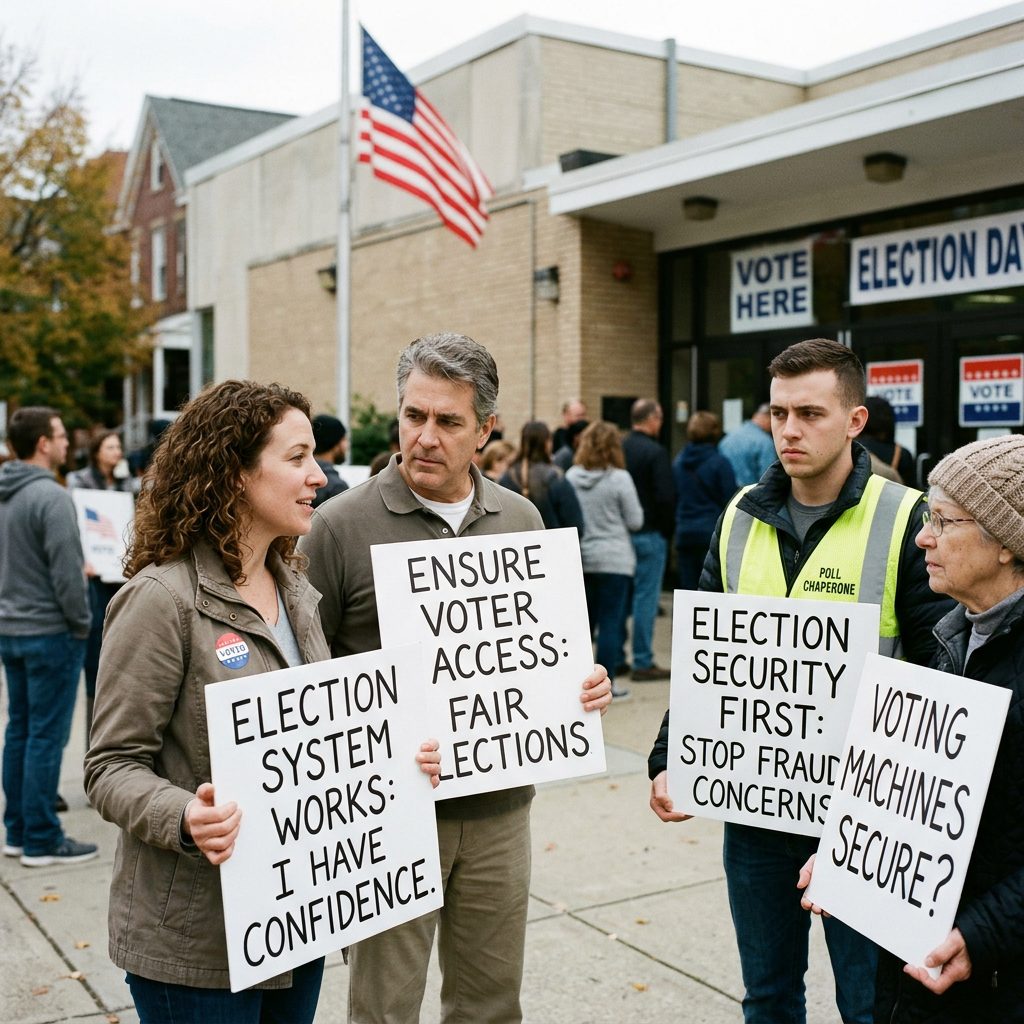 U.S. voters reviewing election confidence and security